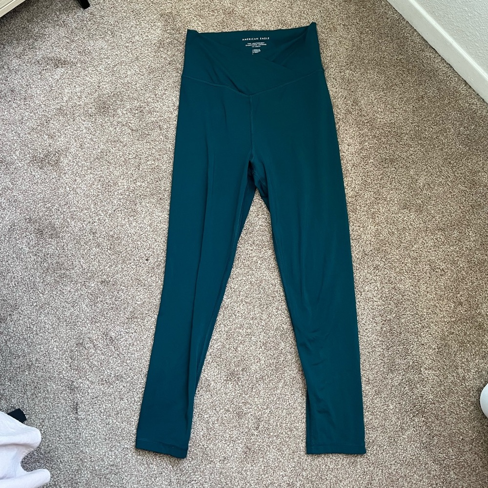 Aerie Crossover Cropped Leggings
